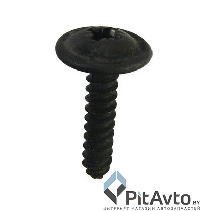 WRT 93470M Саморез 4.2x18mm цвет черный шляпка D=12mm