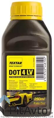Жидкость тормозная TEXTAR DOT4 LV 0.25л / 95006000