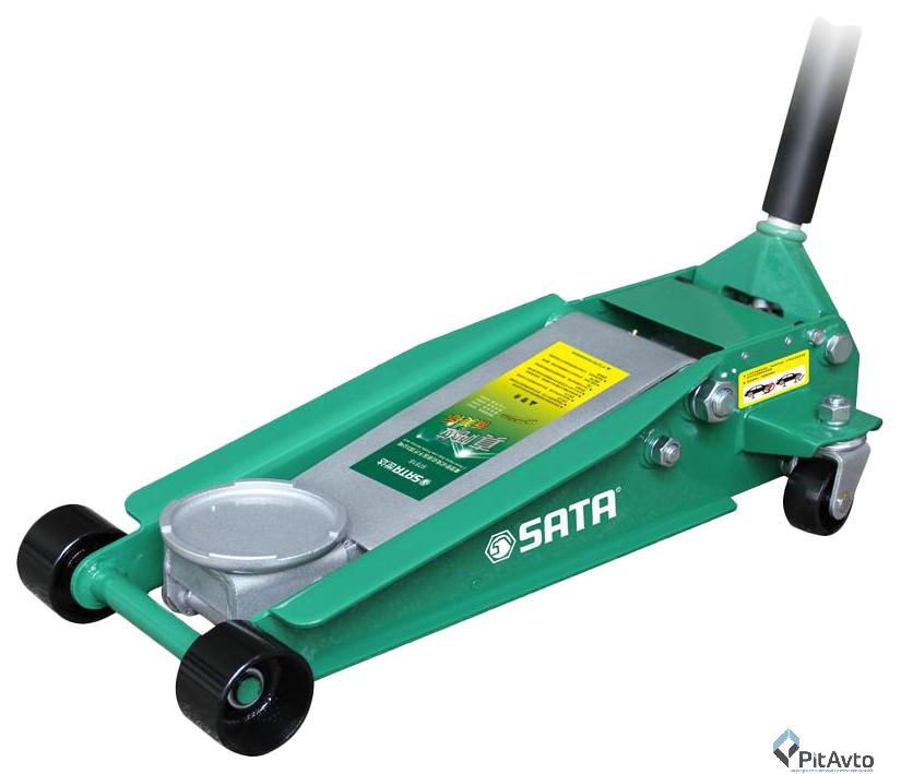Домкрат подкатной 3т SATA 97818