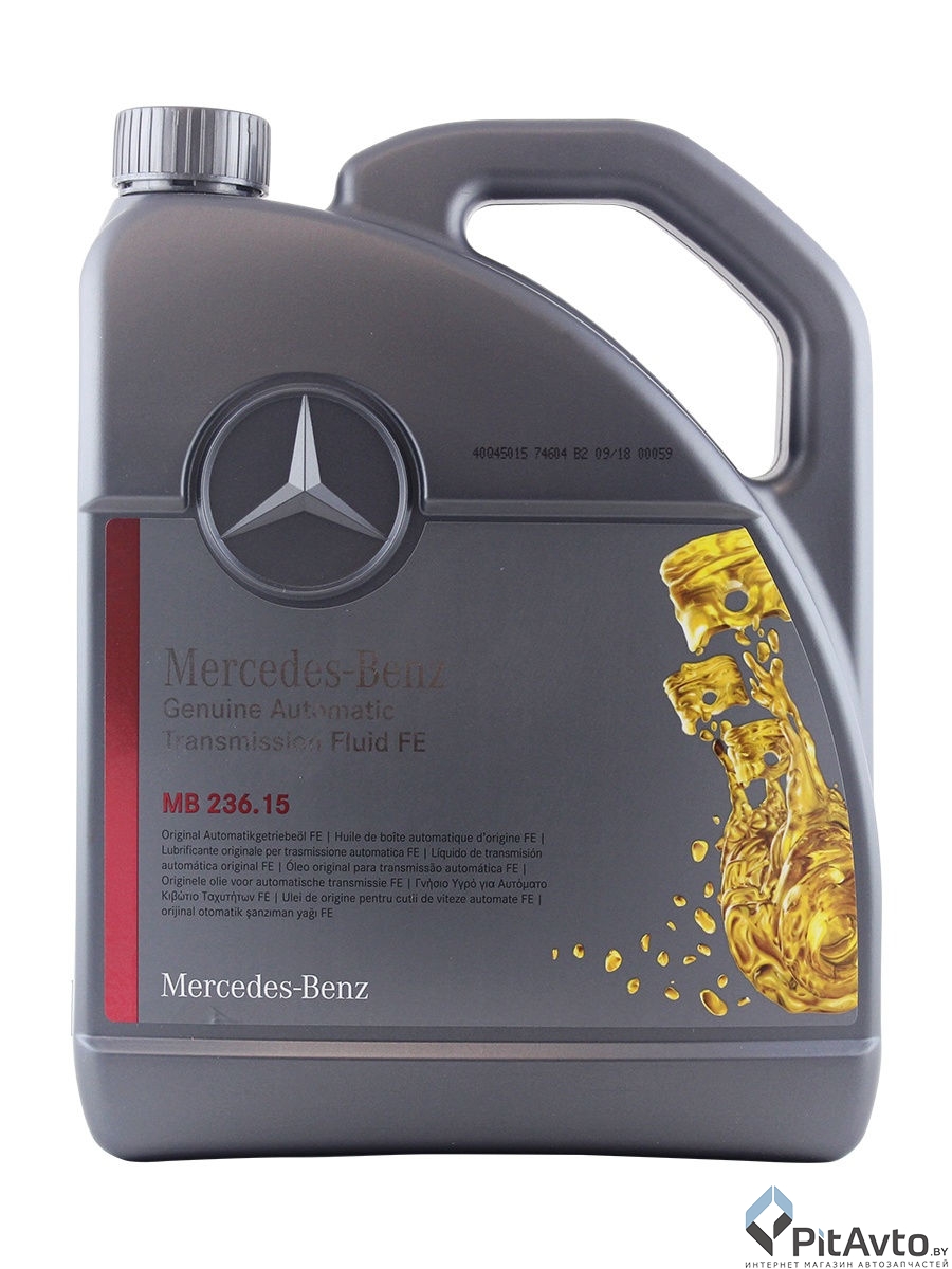 Жидкость гидравлическая MERCEDES ATF 236.15 5л