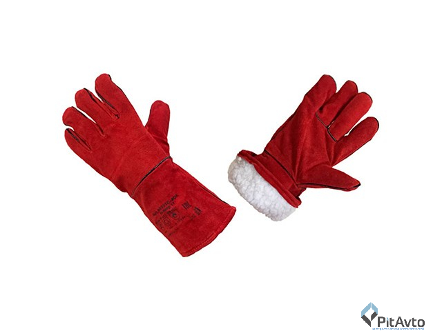 Перчатки спилковые Трек Люкс ELITPROFI A0301