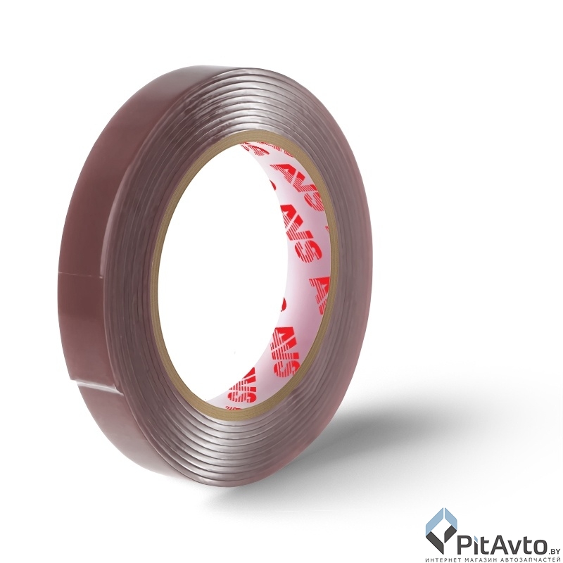 Лента клейкая двусторонняя AVS SCH-031 12мм x 5м