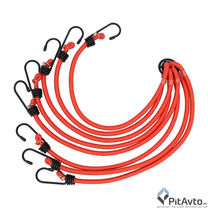 Стяжка груза резиновая AVS TL-04 8мм x 80см 4шт