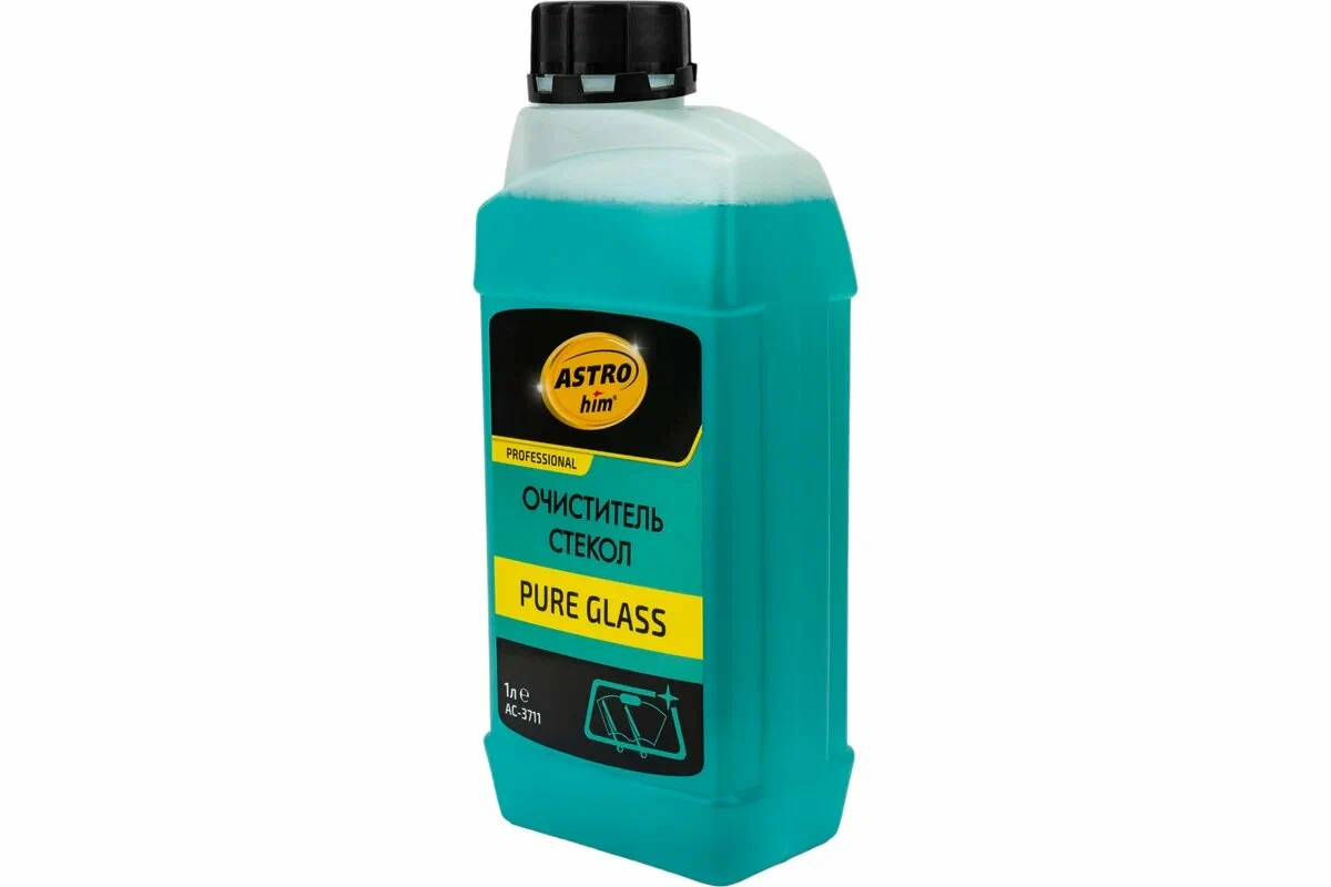 Очиститель стекол АСТРОХИМ Pure Glass 1л / AC3711