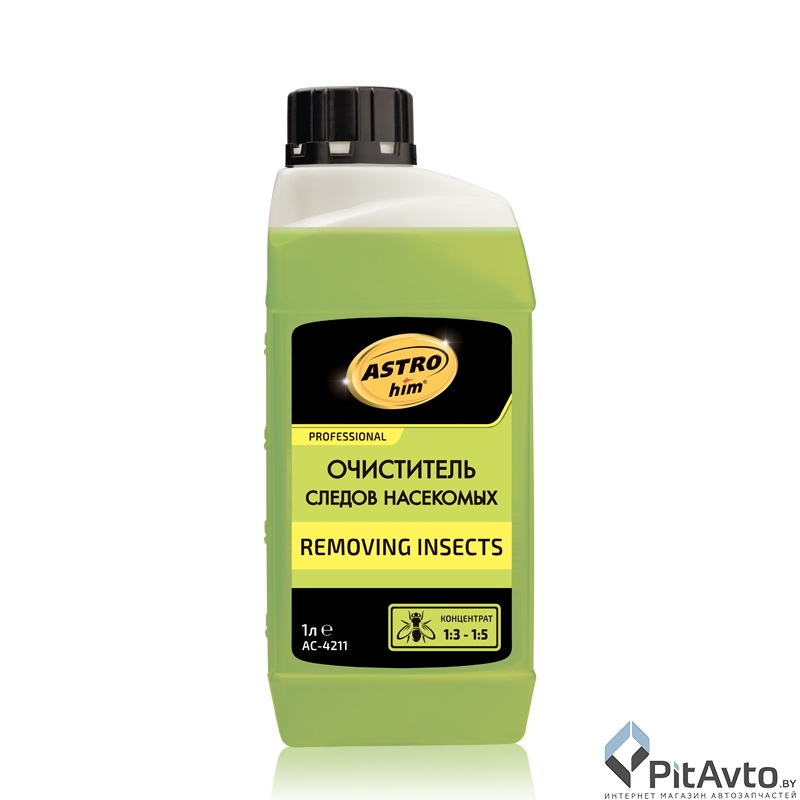 Очиститель следов насекомых АСТРОХИМ AC-4211 1л