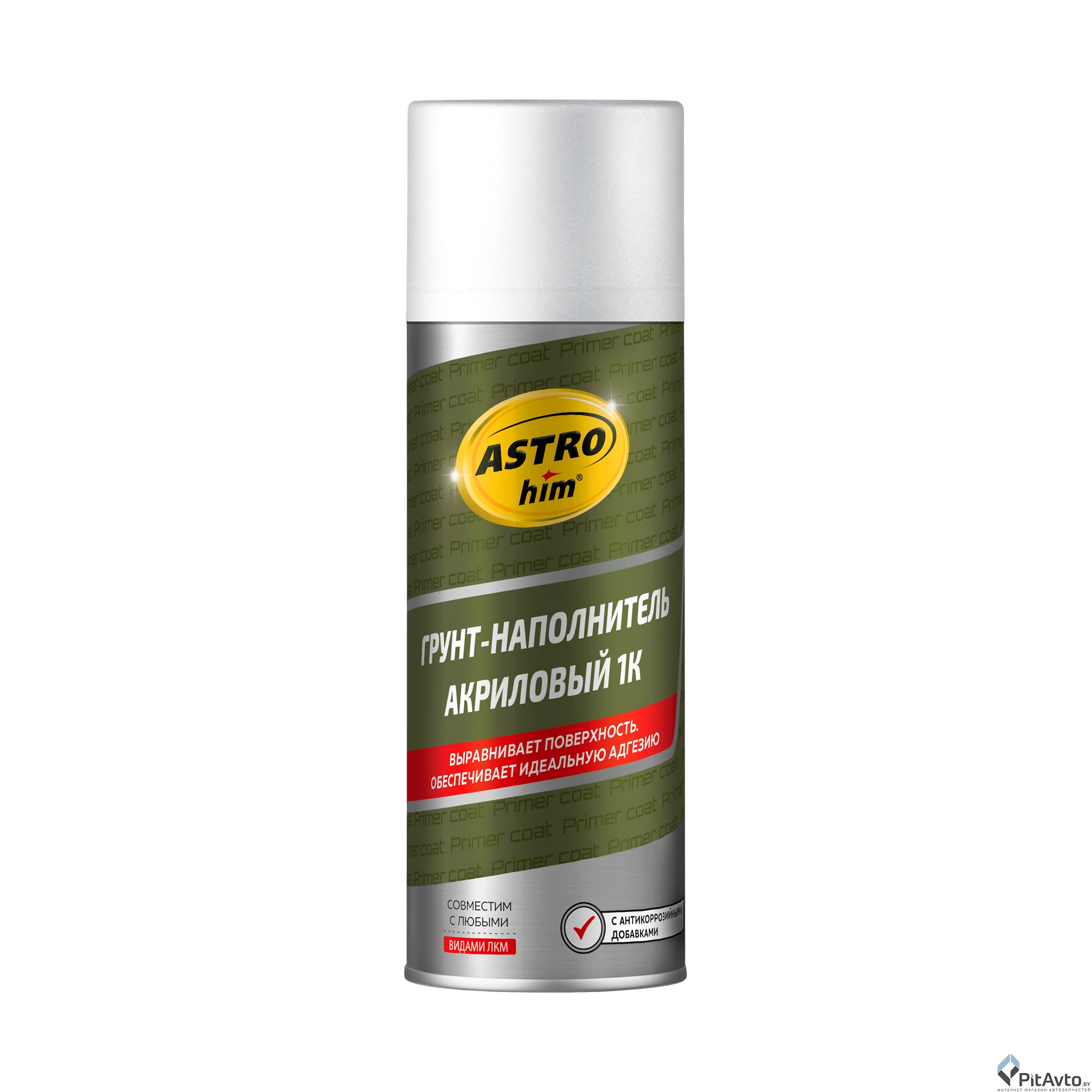 Грунт-наполнитель акриловый белый АСТРОХИМ AC-634 520мл