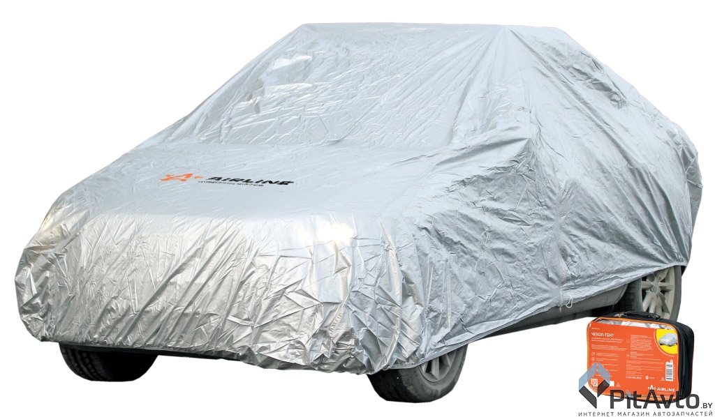 Чехол-тент на автомобиль защитный размер L AIRLINE ACFC03
