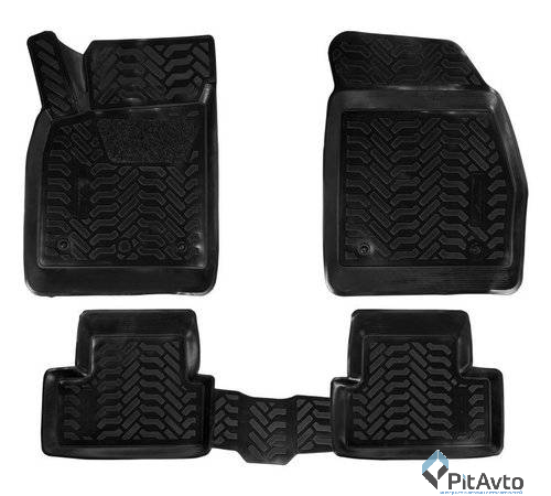 Комплект резиновых ковриков  ACM-HS-20 4шт