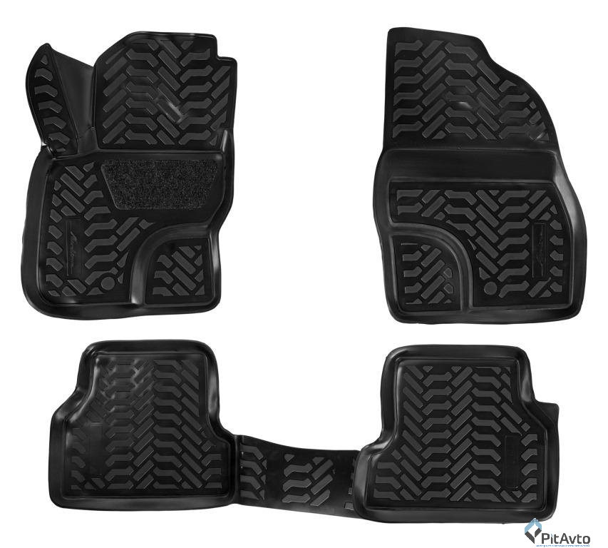 Комплект резиновых ковриков  ACM-PS-28 4шт