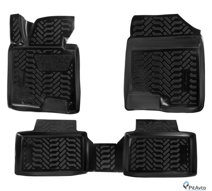 Комплект резиновых ковриков  ACM-PS-39 4шт