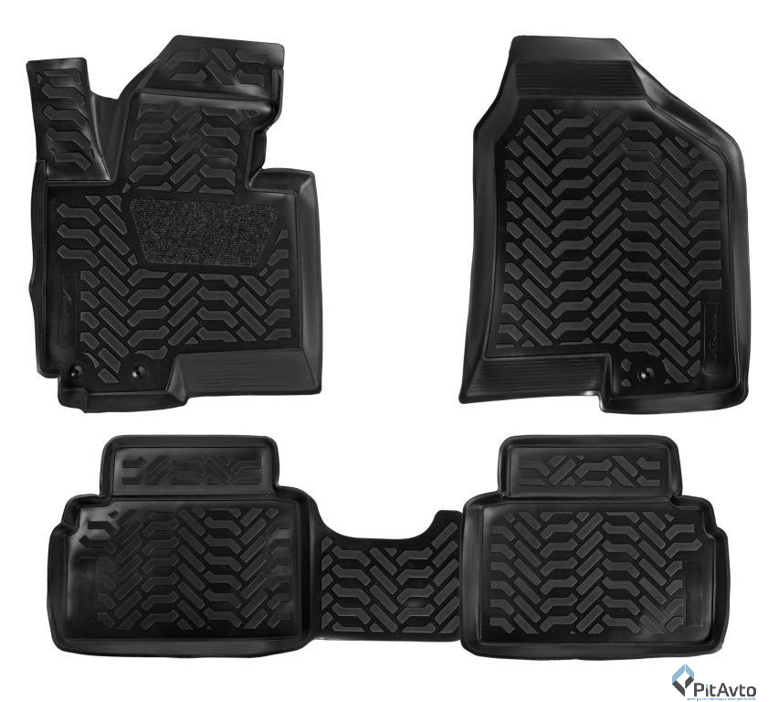 Комплект резиновых ковриков  ACM-PS-42 4шт