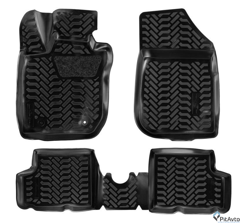 Комплект резиновых ковриков  ACM-PS-53 4шт
