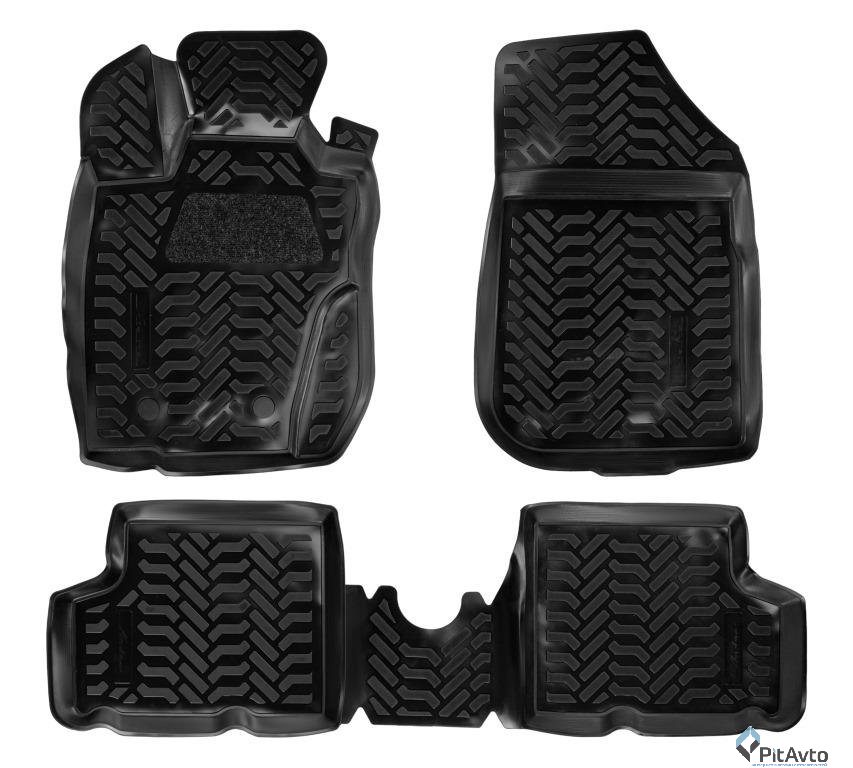 Комплект резиновых ковриков  ACM-PS-54 4шт