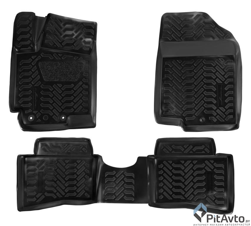 Ковры в салон AIRLINE Hyundai Solaris I 10-17 / ACMPS36