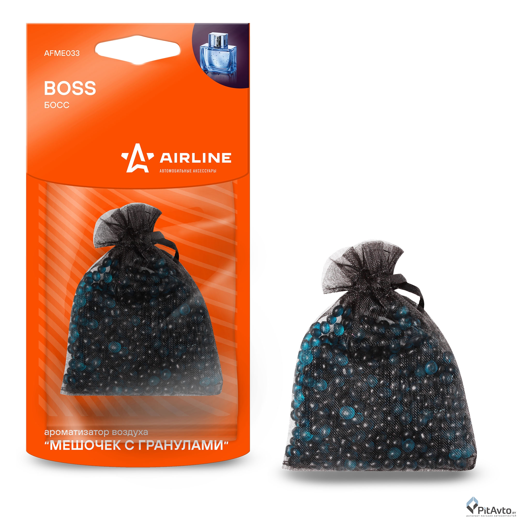 Ароматизатор AIRLINE подвесной 'мешочек с гранулами' boss