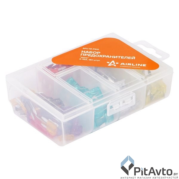 Комплект предохранителей мини AIRLINE 180шт / AFUMP510