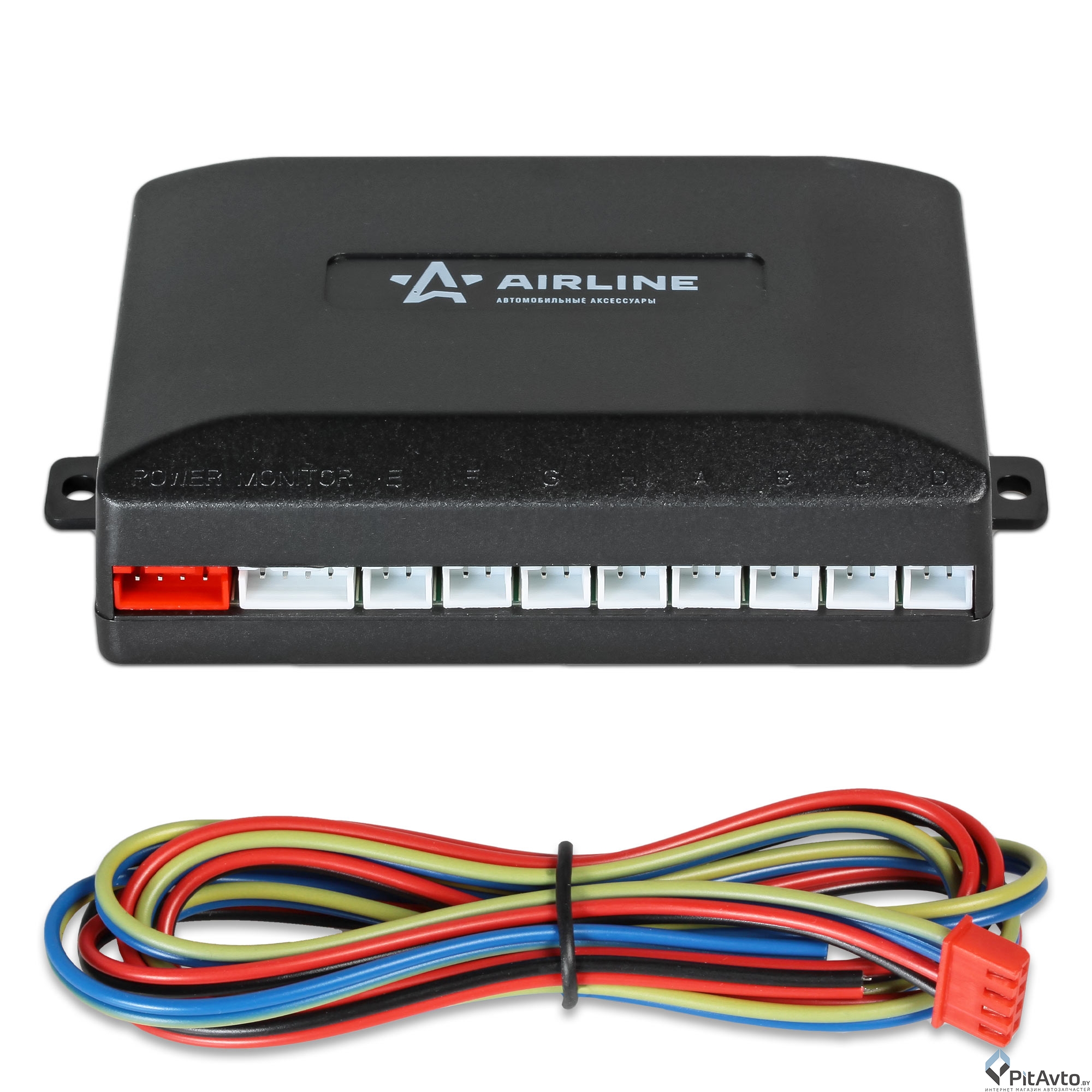 Изображение Парковочный радар 8 датчиков AIRLINE APS8L02 Парковочный радар 8 датчиков AIRLINE APS8L02