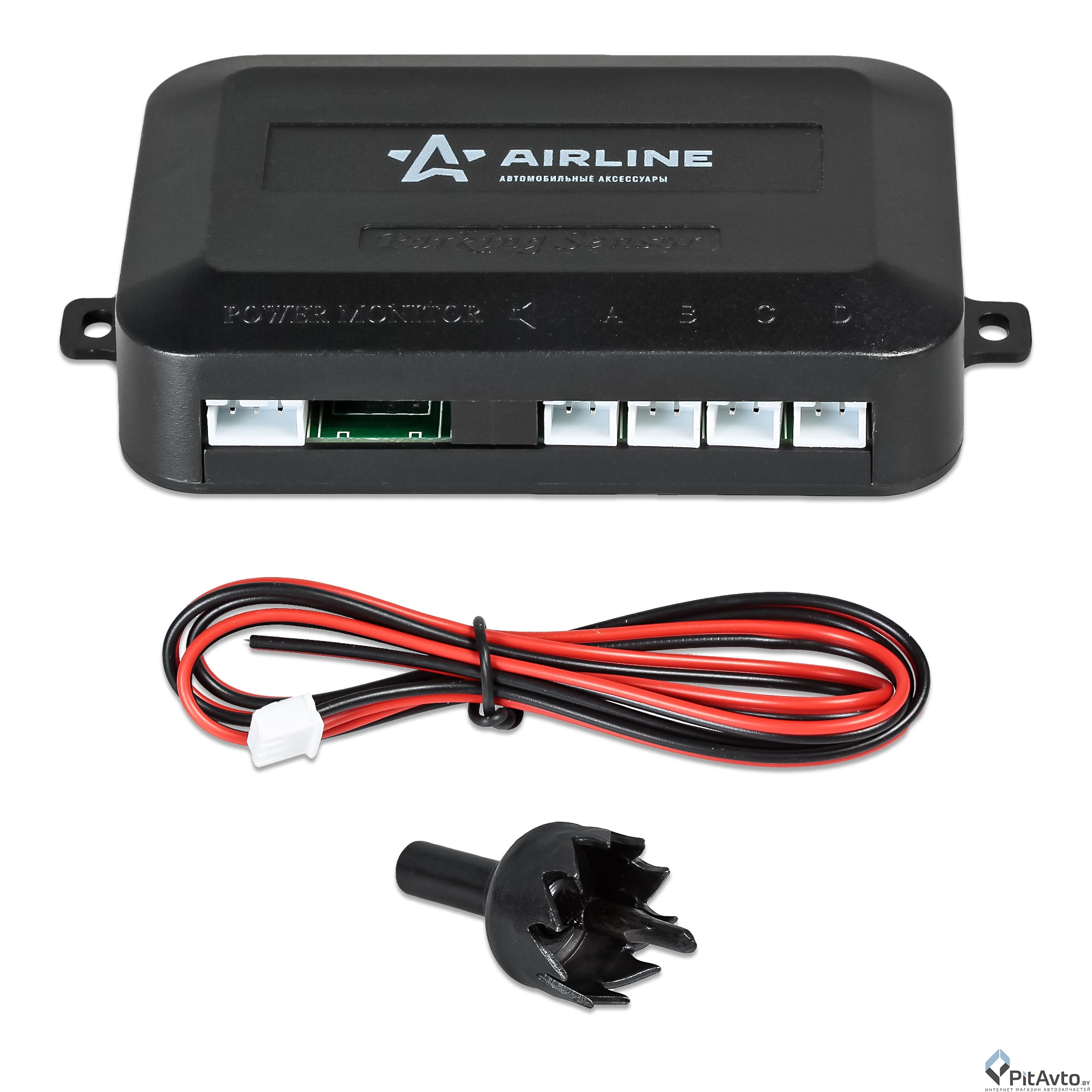 Изображение Парковочный радар 4 датчика AIRLINE APSWL04 Парковочный радар 4 датчика AIRLINE APSWL04