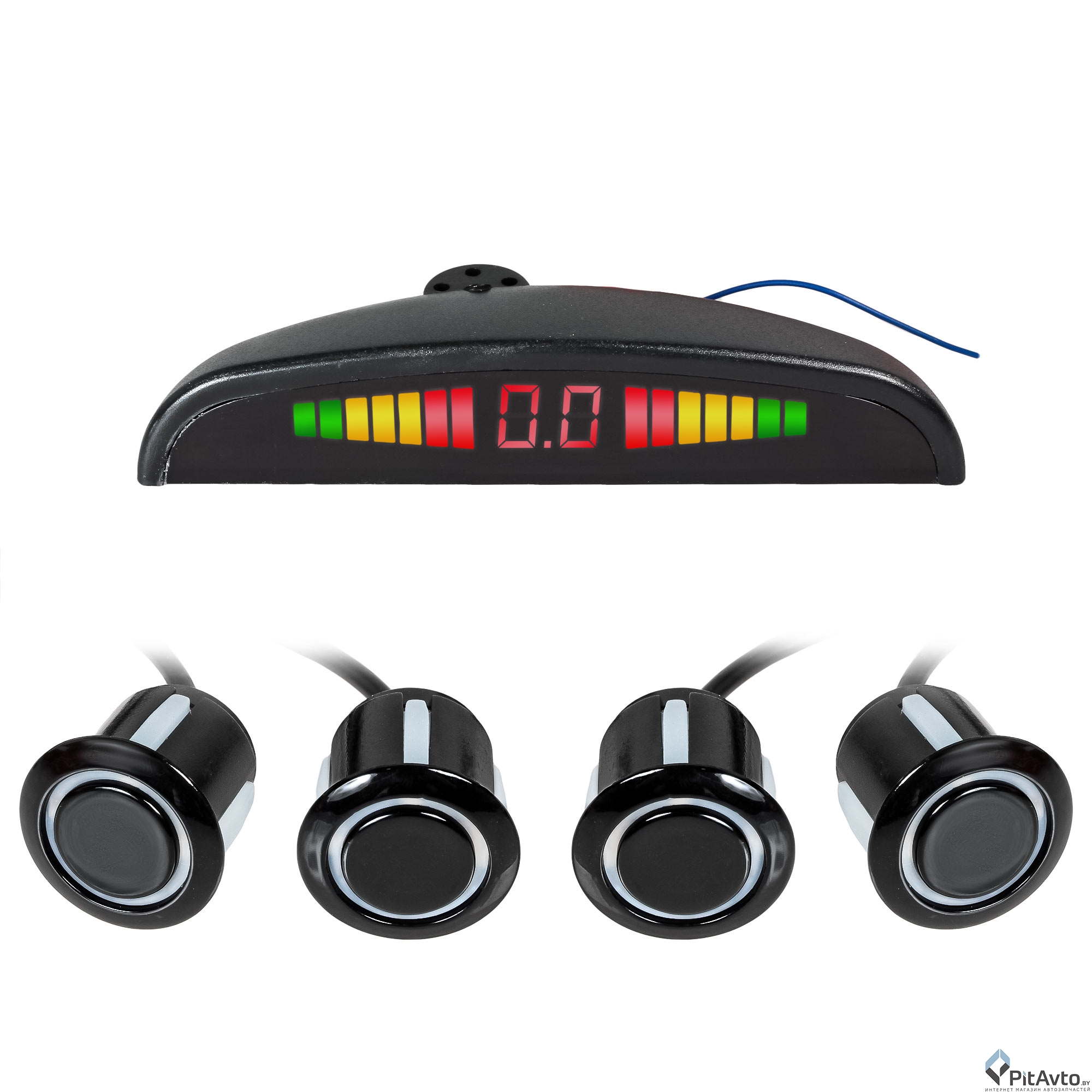 Изображение Парковочный радар 4 датчика AIRLINE APSWL04 Парковочный радар 4 датчика AIRLINE APSWL04