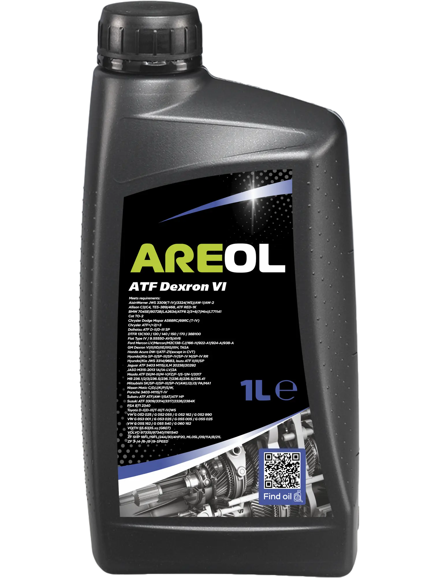 Жидкость гидравлическая AREOL ATF D VI (1л)