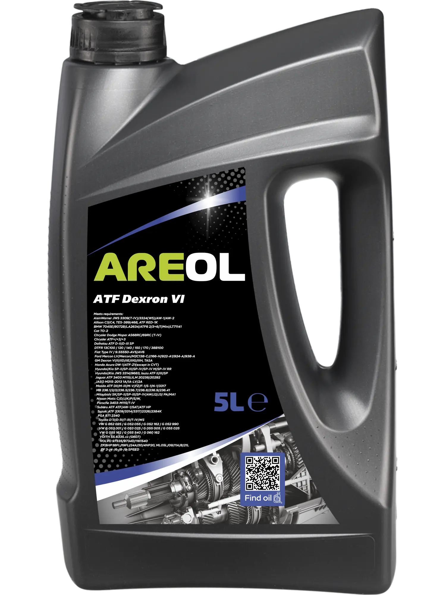 Жидкость гидравлическая AREOL ATF D VI (5л)