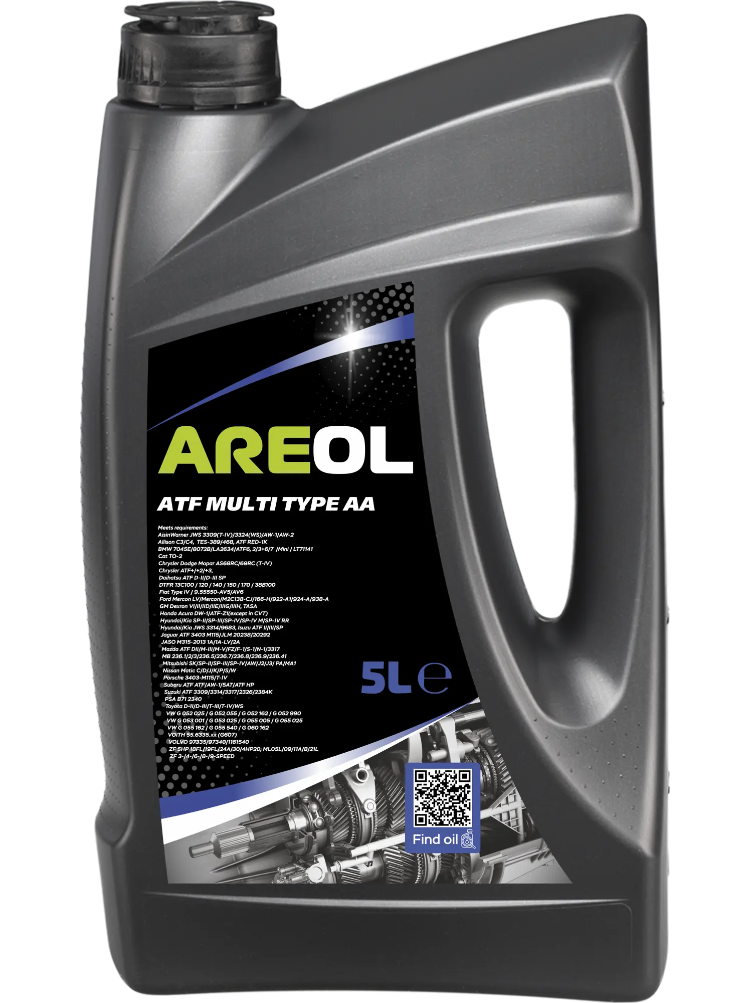 Жидкость гидравлическая AREOL ATF MULTI TYPE AA (5л)