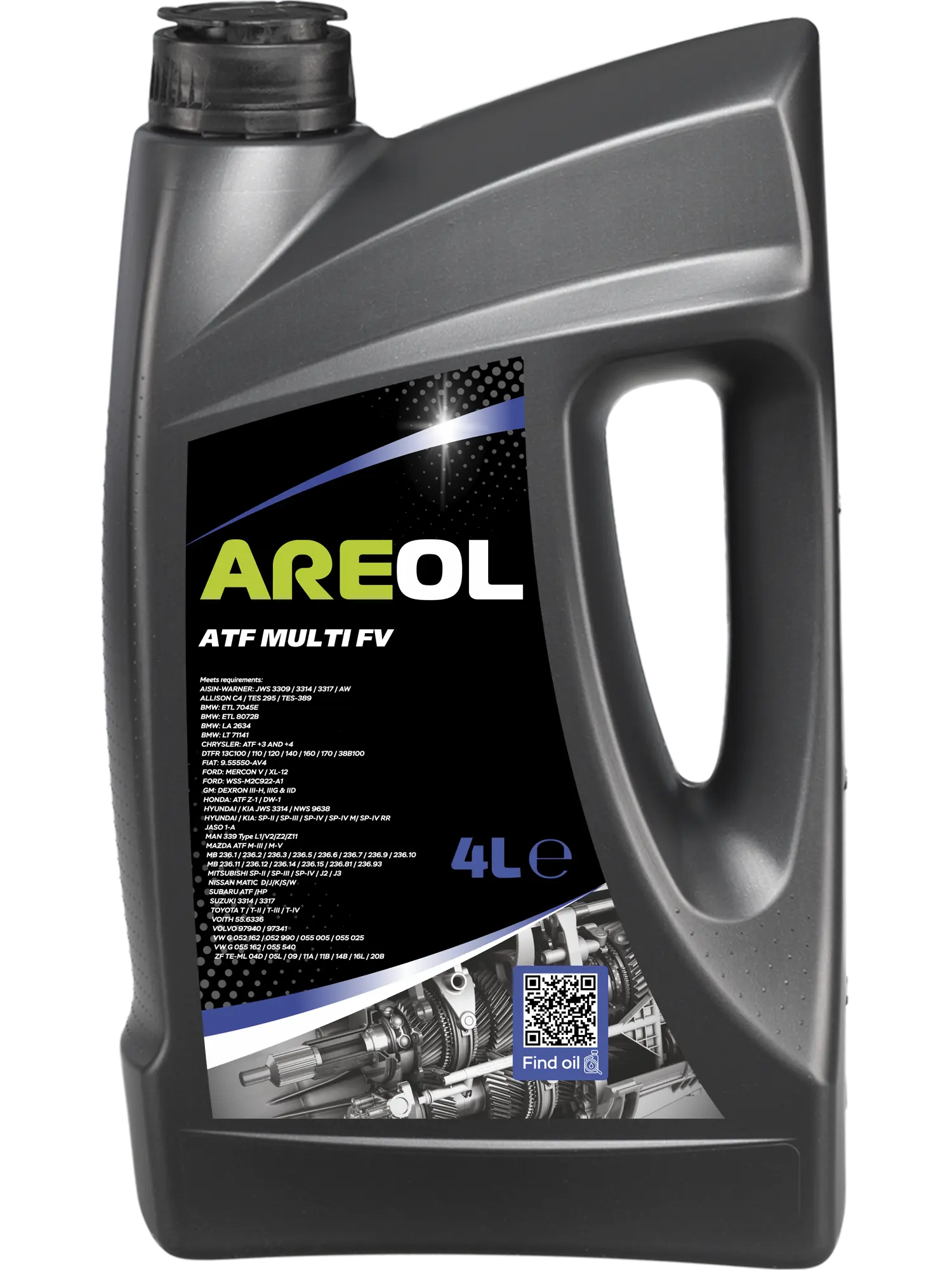 Жидкость гидравлическая AREOL ATF MULTI FV (4л)