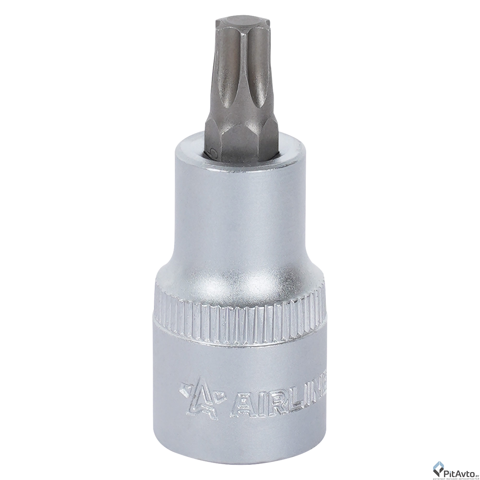 Изображение Головка-бита TORX AIRLINE 1/2'' T45 L=55мм Головка-бита TORX AIRLINE 1/2'' T45 L=55мм