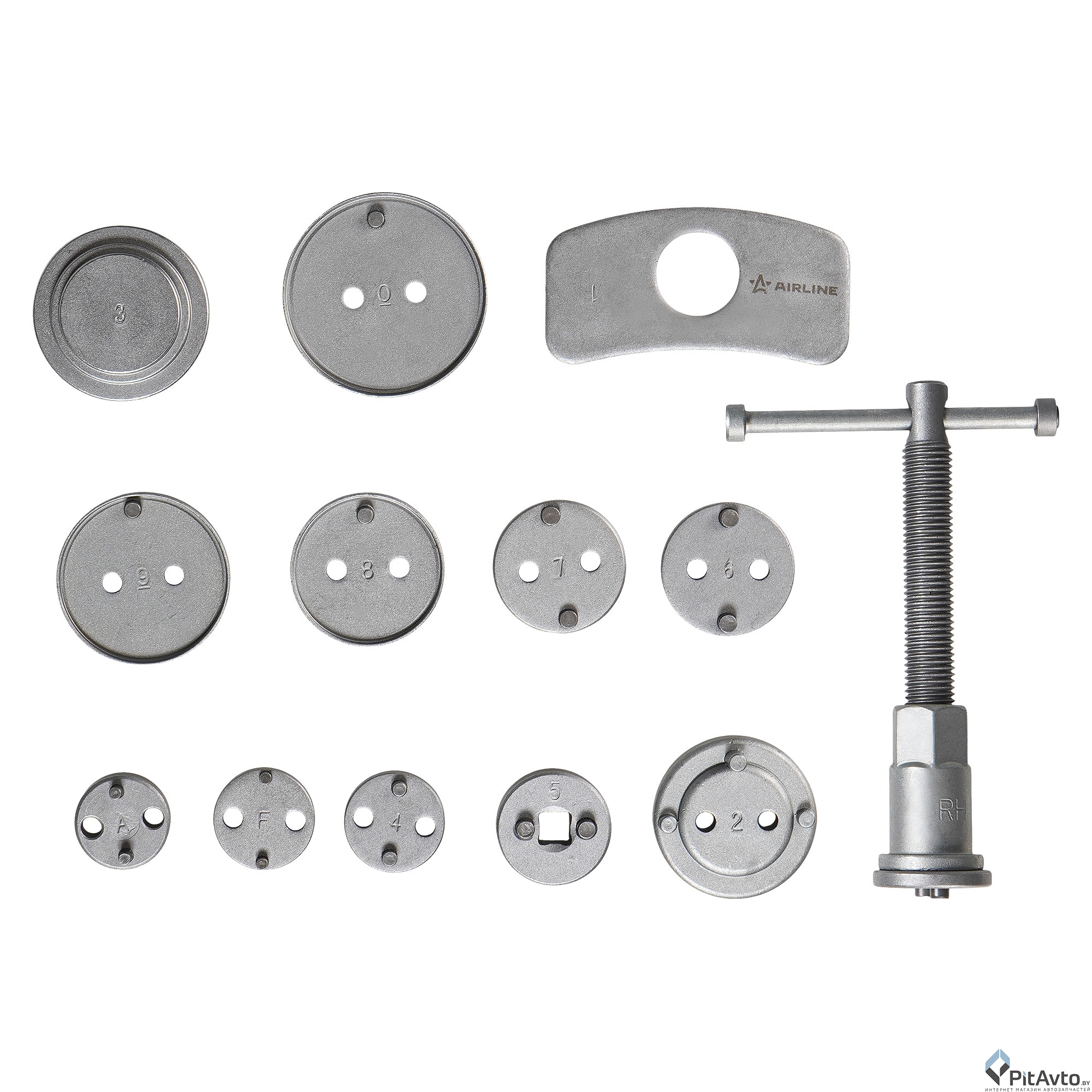 Изображение Инструмент для утапливания поршней тормозного цилиндра AIRLINE ATBT003 Инструмент для утапливания поршней тормозного цилиндра AIRLINE ATBT003