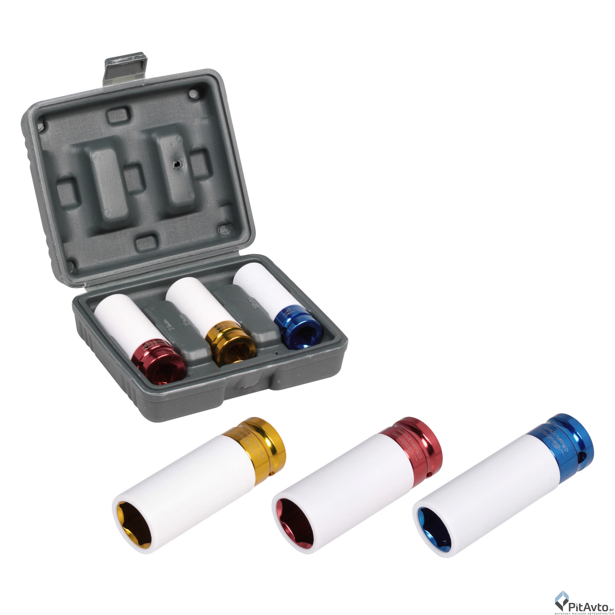 Набор головок для колёсных дисков AIRLINE 1/2