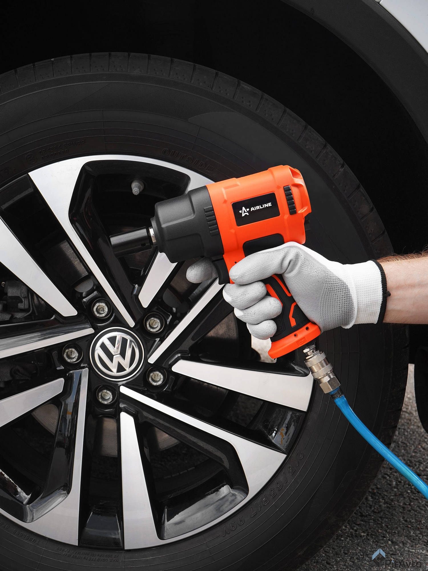 Изображение Гайковёрт пневматический ударный AIRLINE 1/2'' 860Нм Гайковёрт пневматический ударный AIRLINE 1/2'' 860Нм