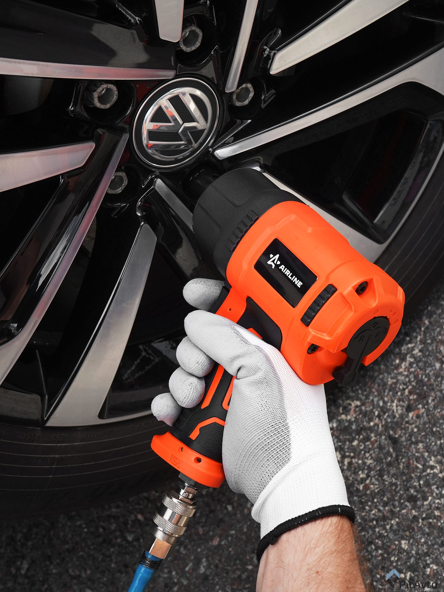 Изображение Гайковёрт пневматический ударный AIRLINE 1/2'' 860Нм Гайковёрт пневматический ударный AIRLINE 1/2'' 860Нм