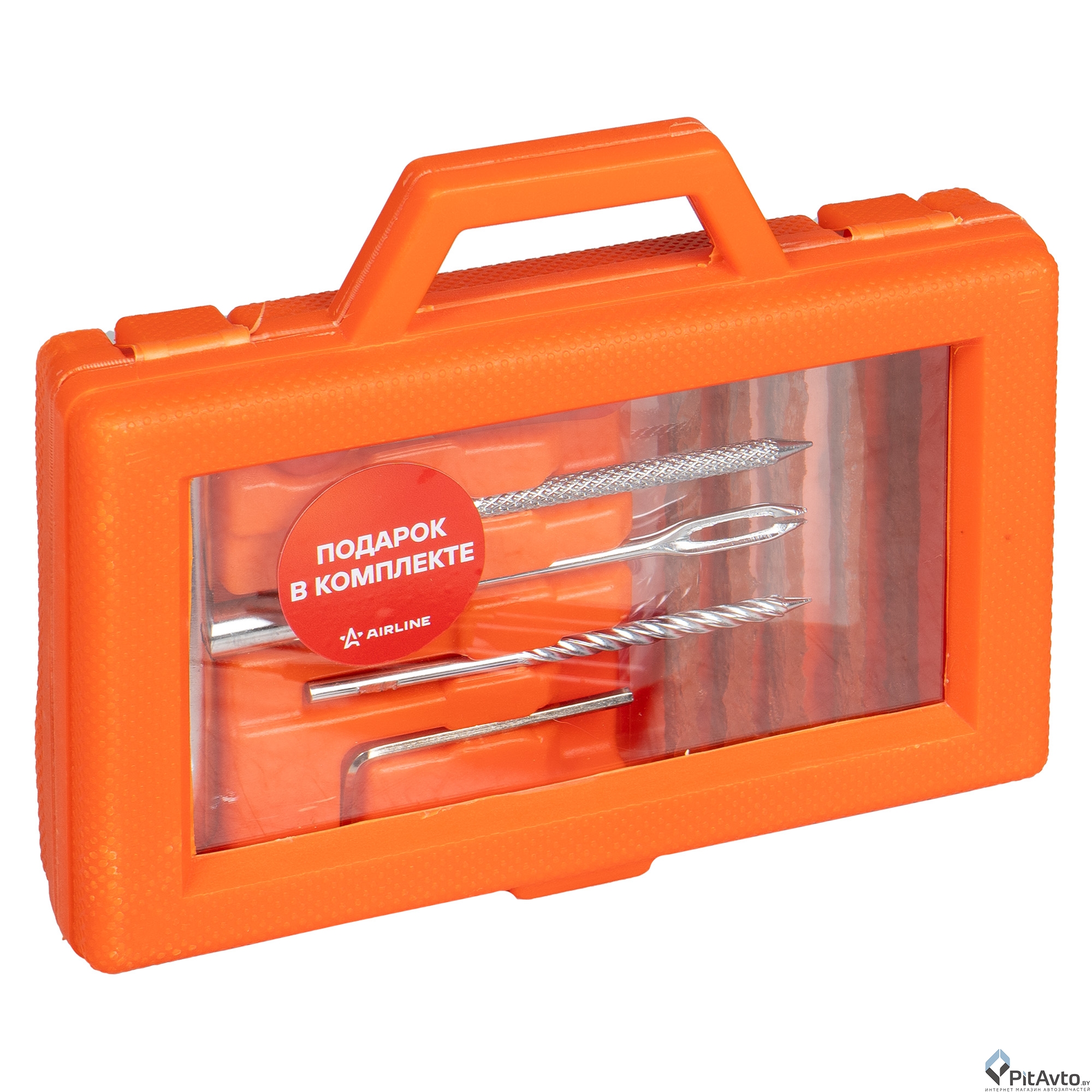 Ремкомплект для б/к шин в кейсе AIRLINE ATRK109