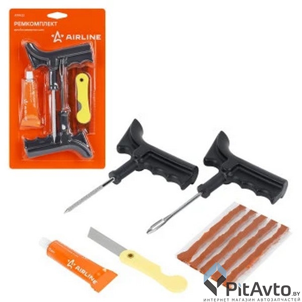 Набор для ремонта шин AIRLINE ATRK22