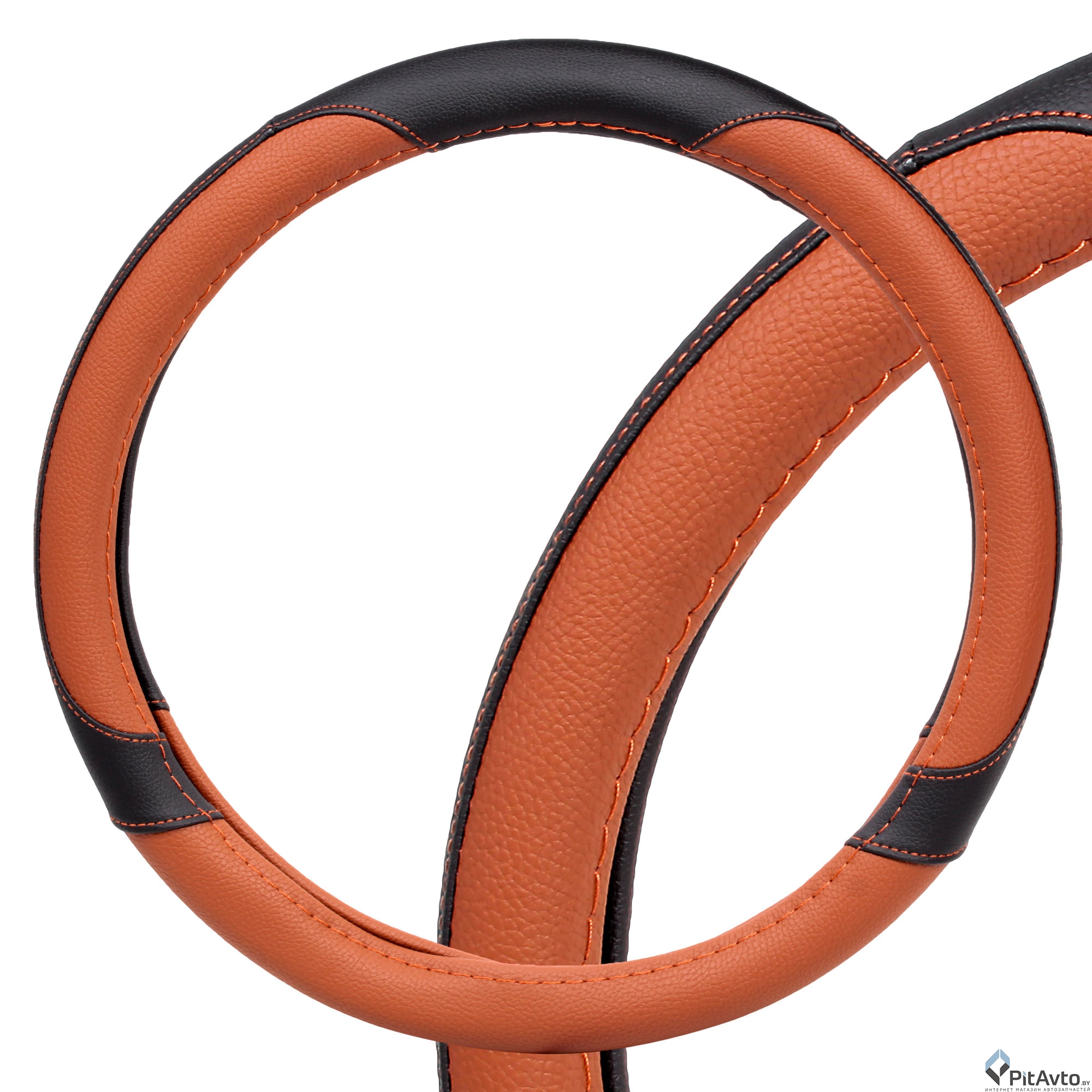 Оплетка на руль из искусственной кожи AIRLINE AWCCM05M