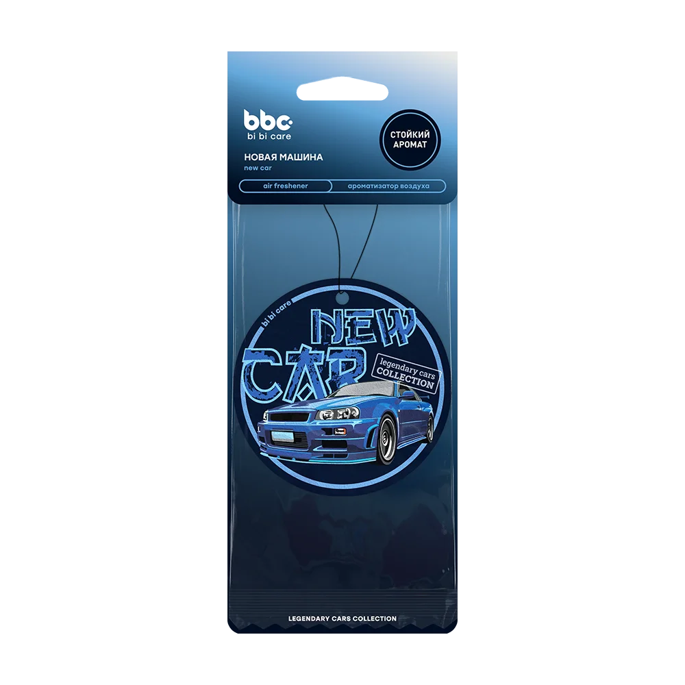 Ароматизатор картонный Новая машина BIBICARE 4450