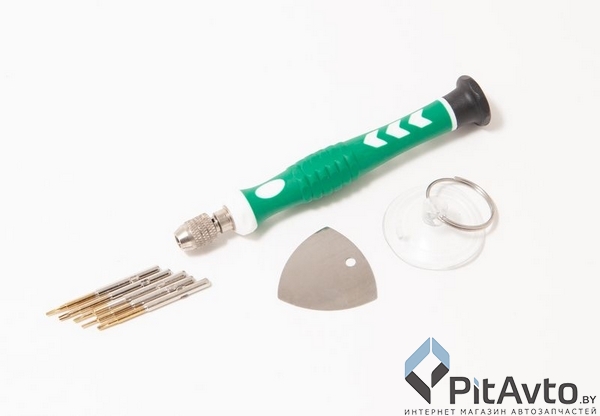 Отвертка ювелирная с комплектом бит BAUMAUTO 8пр