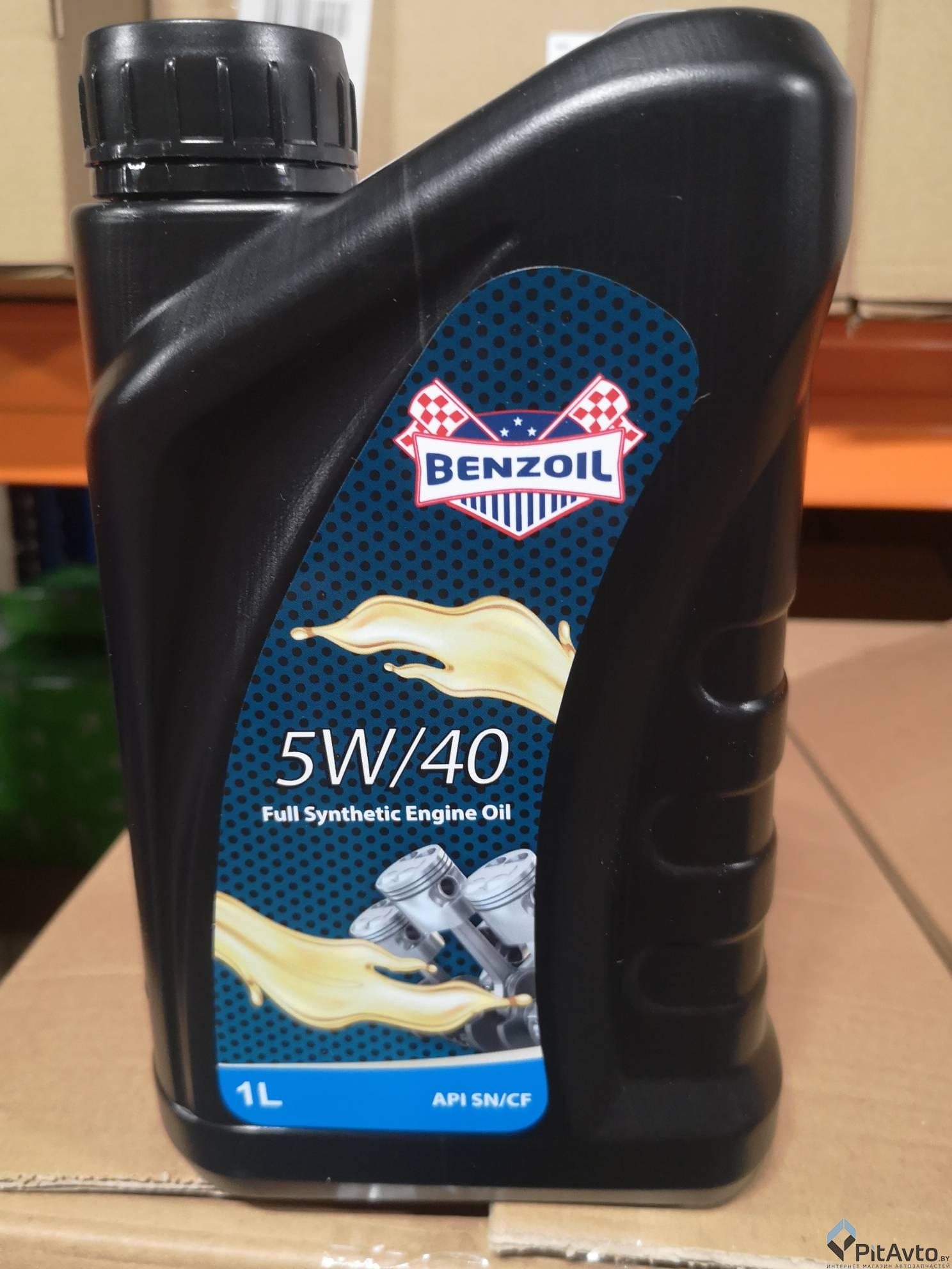Масло моторное Benzoil 5W40 1л / BNZ450540001