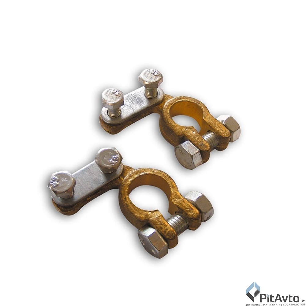 BORG HICO KLM001 клемма АКБ + латунь большая