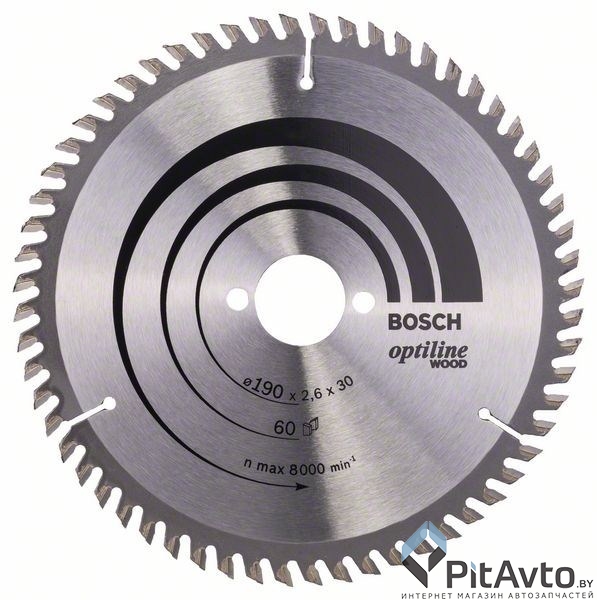 BOSCH  2.608.641.188 Диск для циркулярных пил