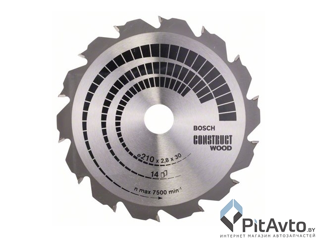 BOSCH  2608640634 Диск пильный 210х30 мм