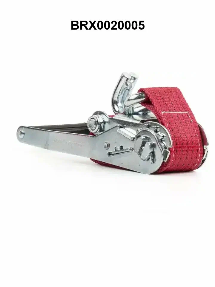 Ремень стяжной BRIX 8м 10т c храповиком и крюками