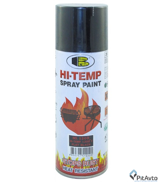 Краска Черная матовая BOSNY BS1200