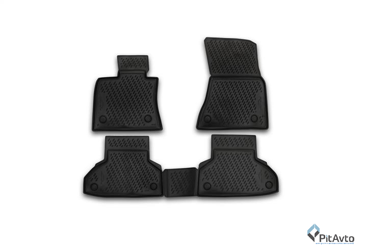 Комплект резиновых ковриков BMW X6 2014-> 4 шт / CARBMW00001