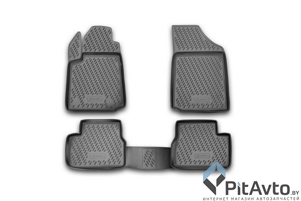 Комплект ковриков в салон CITROEN C3 2002-2009 4шт / CARCRN00009