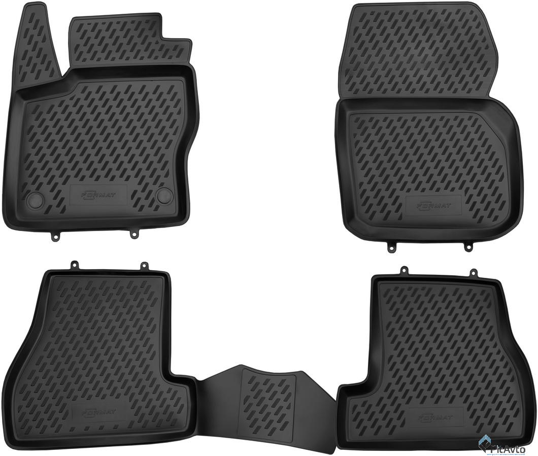 Комплект ковриков ELEMENT FORD Focus 04/2011-2015 4шт / CARFRD00001H
