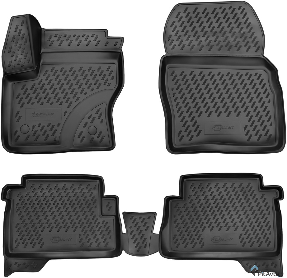 Комплект ковриков ELEMENT 3D FORD Kuga 2013-> 4шт / CARFRD00009K