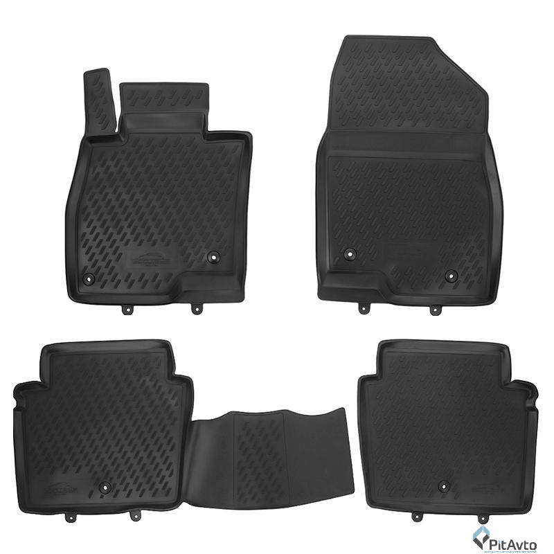 Комплект резиновых ковриков MAZDA 6 2012-> / CARMZD00025H