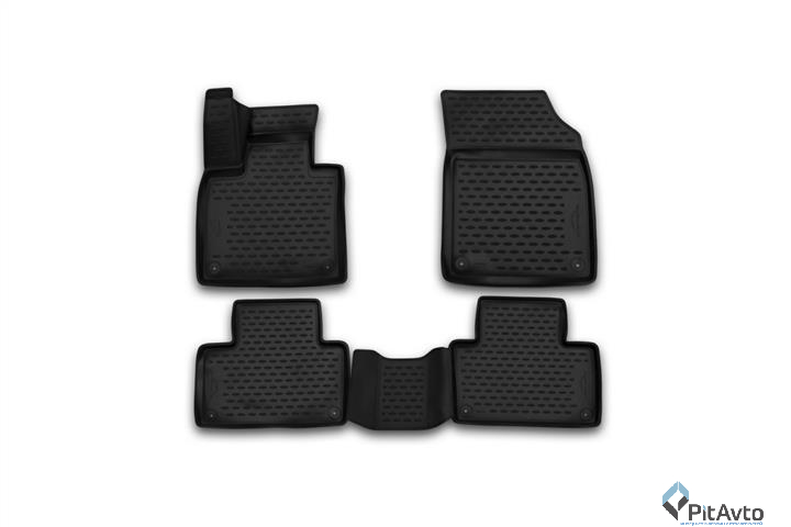 Комплект ковриков 3D VOLVO XC90 2015-> 4шт / CARVOL00003