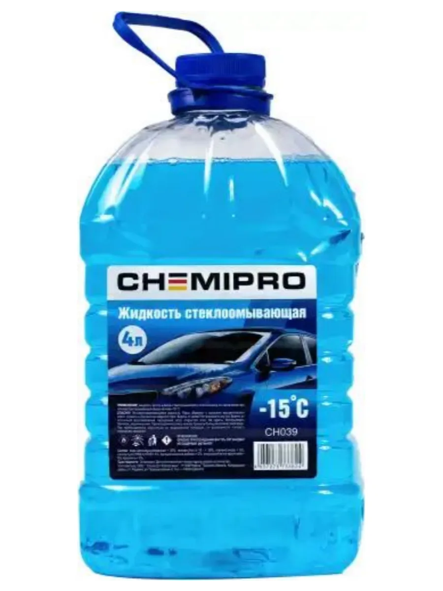 Жидкость стеклоомывателя CHEMIPRO -15°С 4л / CH039